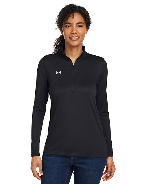 UA LADIES TEAM TECH LS 1/2 ZIP