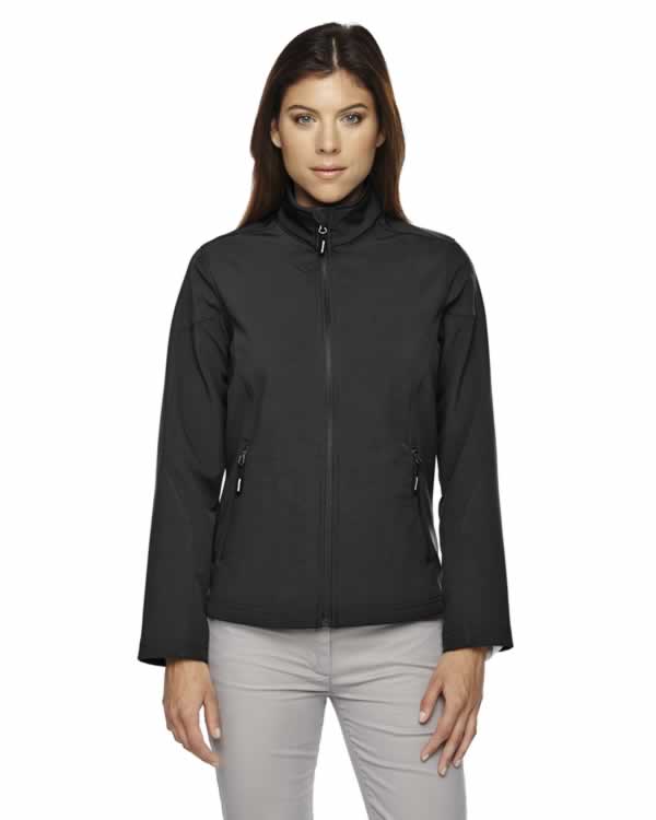 CORE365 Ladies' Cruise Two-Layer Fleece Bonded Soft Shell Jacket 2