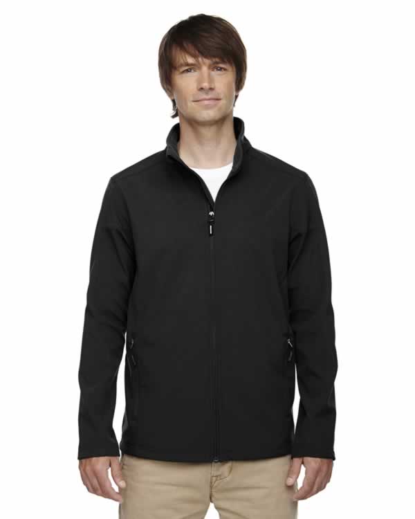 CORE365 Men's Cruise Two-Layer Fleece Bonded Soft Shell Jacket 2