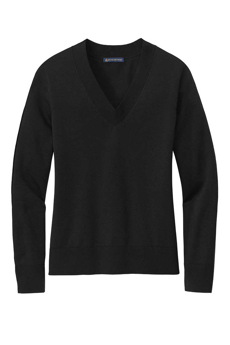 Brooks Brothers &#174;  Women's Cotton Stretch V-Neck Sweater
