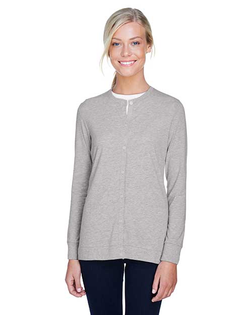 DP LDS L/S KNIT CARDIGAN CREW 2