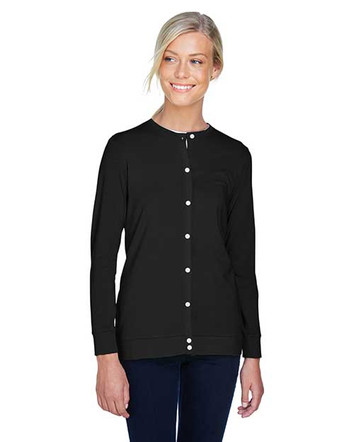 Devon & Jones Ladies' Perfect Fit™ Ribbon Cardigan 2