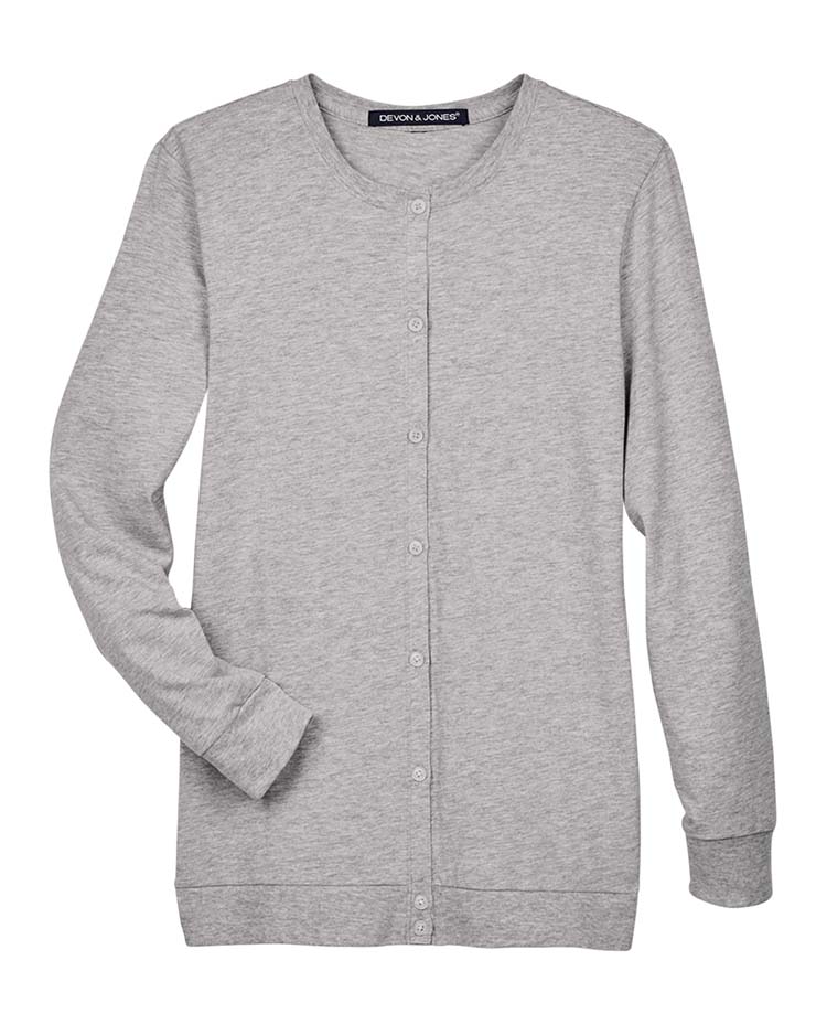 DP LDS L/S KNIT CARDIGAN CREW
