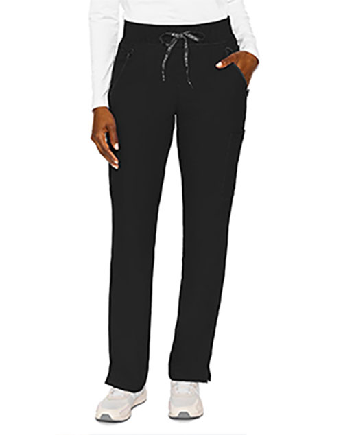 Med Couture Insight Women's Zipper Pant, 2702, Black, L