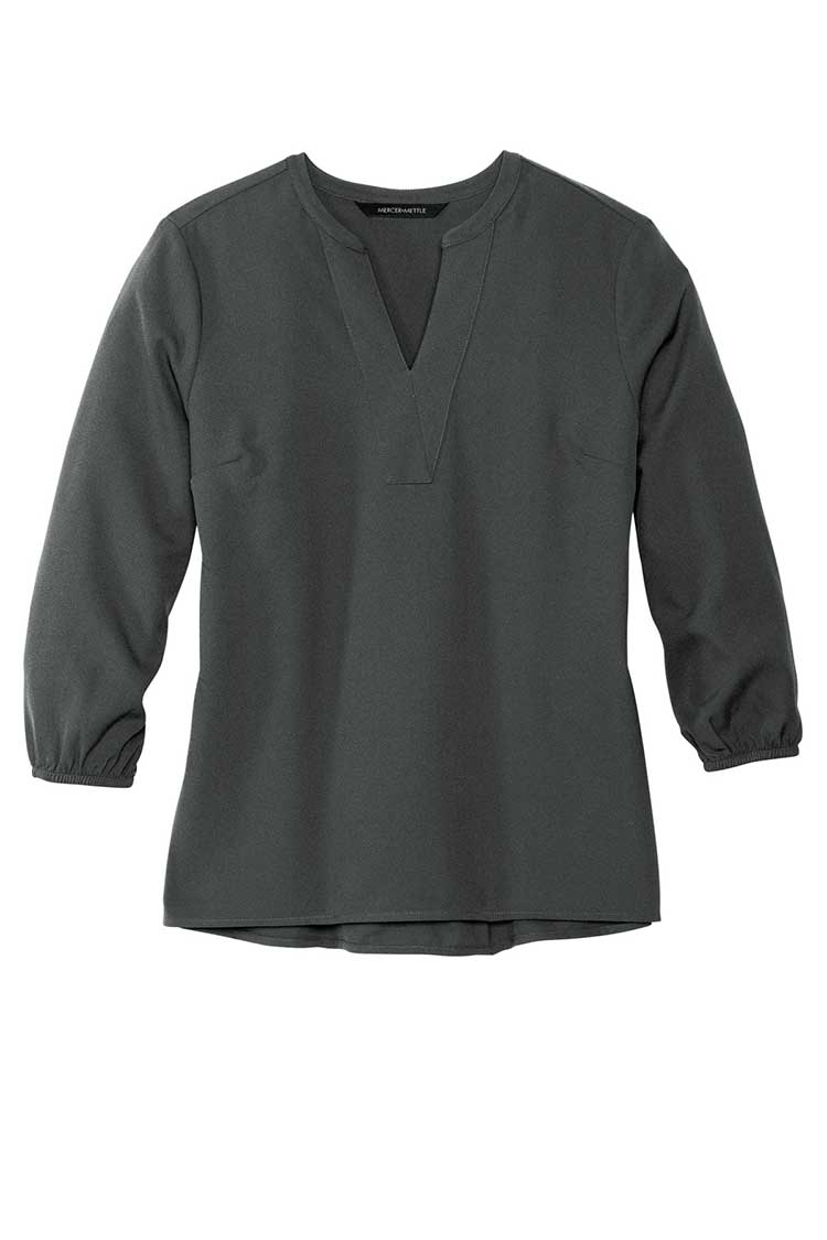 Mercer+Mettle &#153;  Women's Stretch Crepe 3/4-Sleeve Blouse